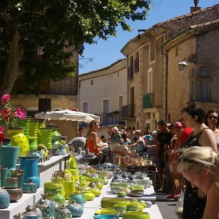 Maison Coeur De Village Saint-Jean-De-Fos Buitenkant foto